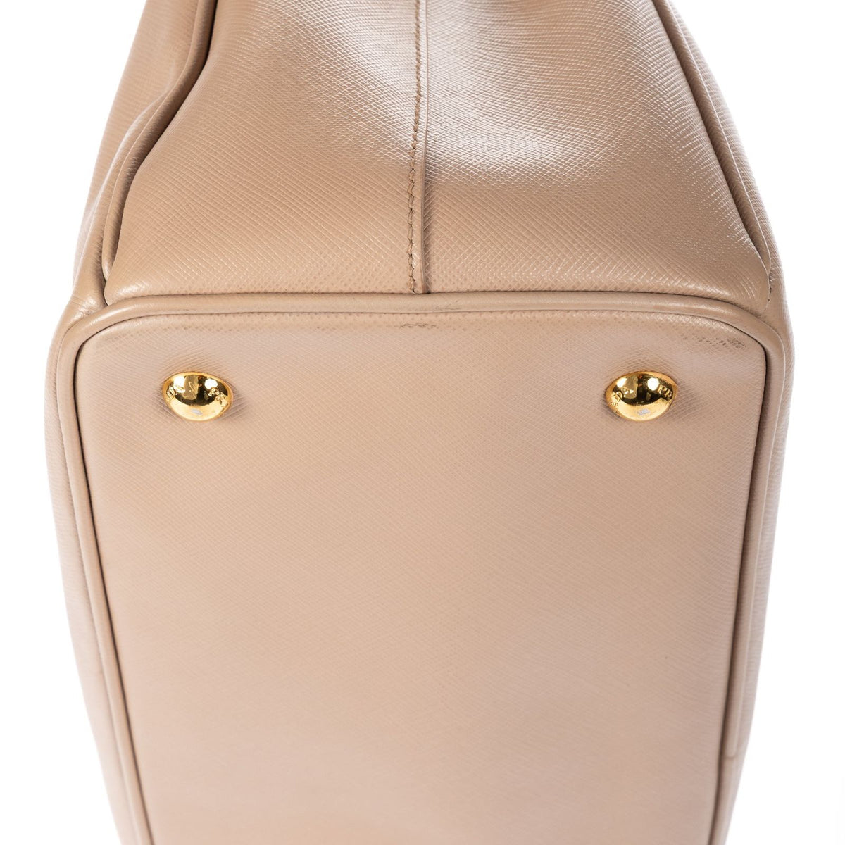 Prada Executive Tote Beige Saffiano Leather — view 8