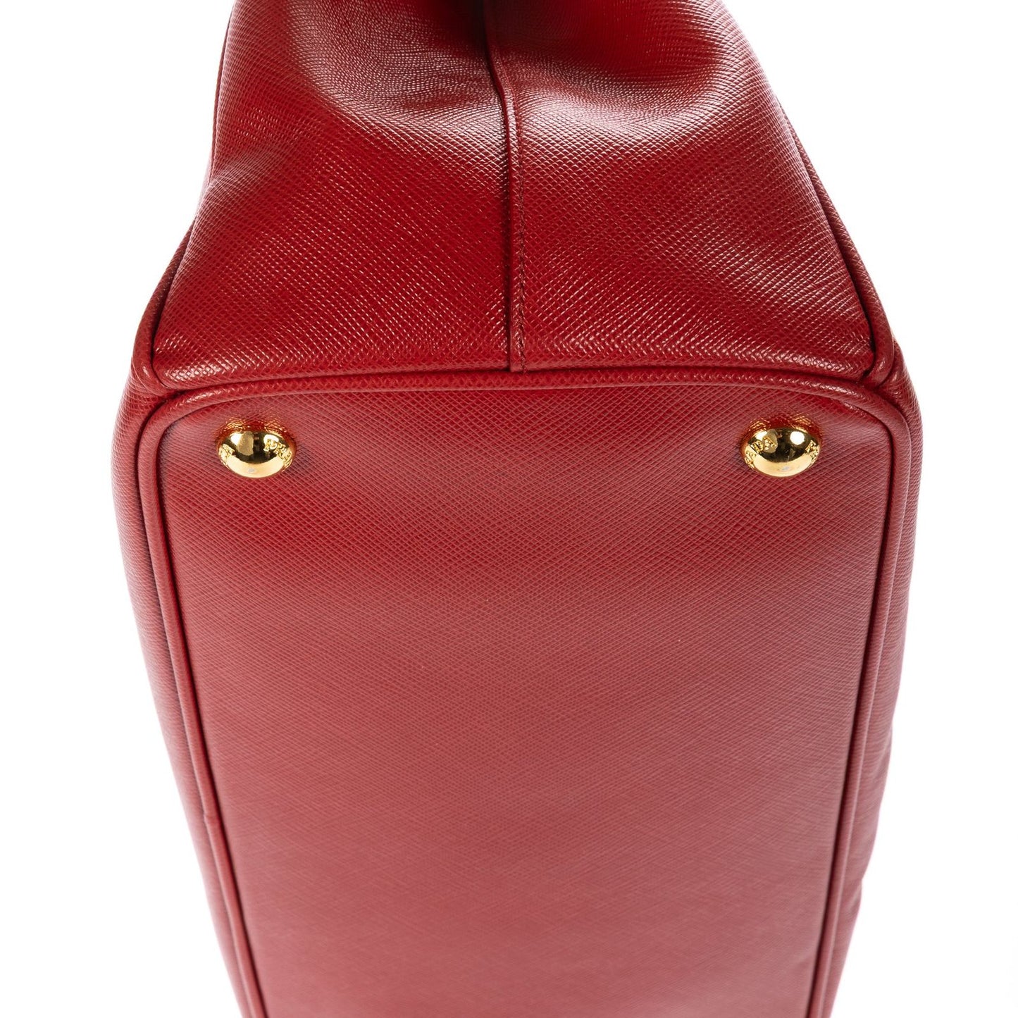 Prada Executive Tote Red Saffiano Leather — view 7
