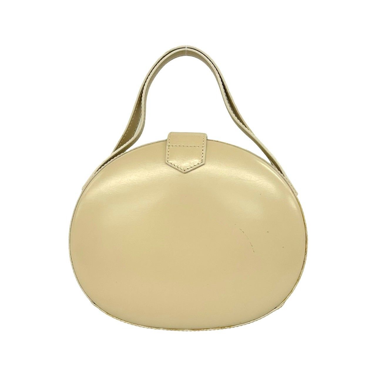 Loewe Vintage Anagram Leather 2-Way Mini Shoulder Bag Ivory — view 3