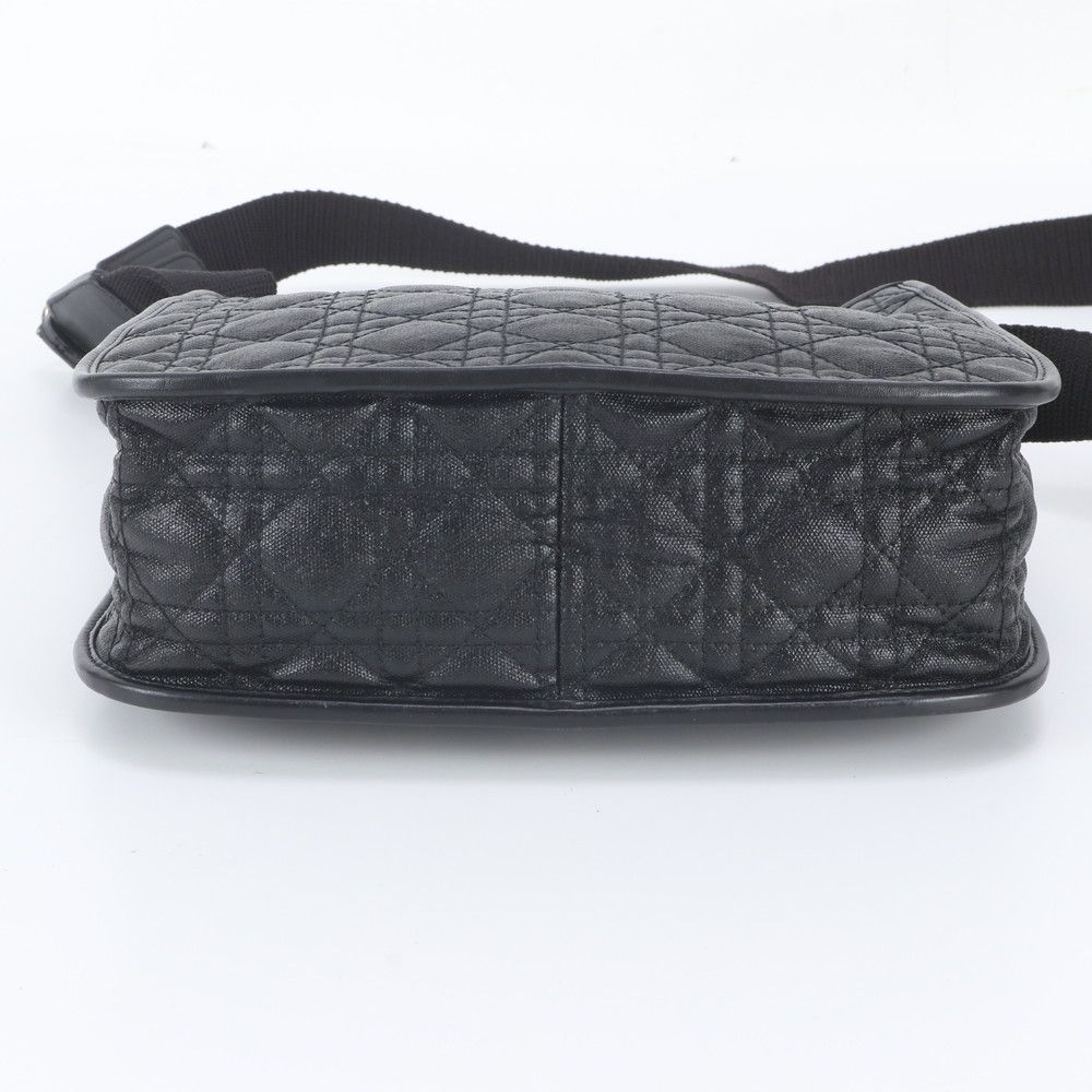 Dior Cannage Leather Shoulder Bag — view 6