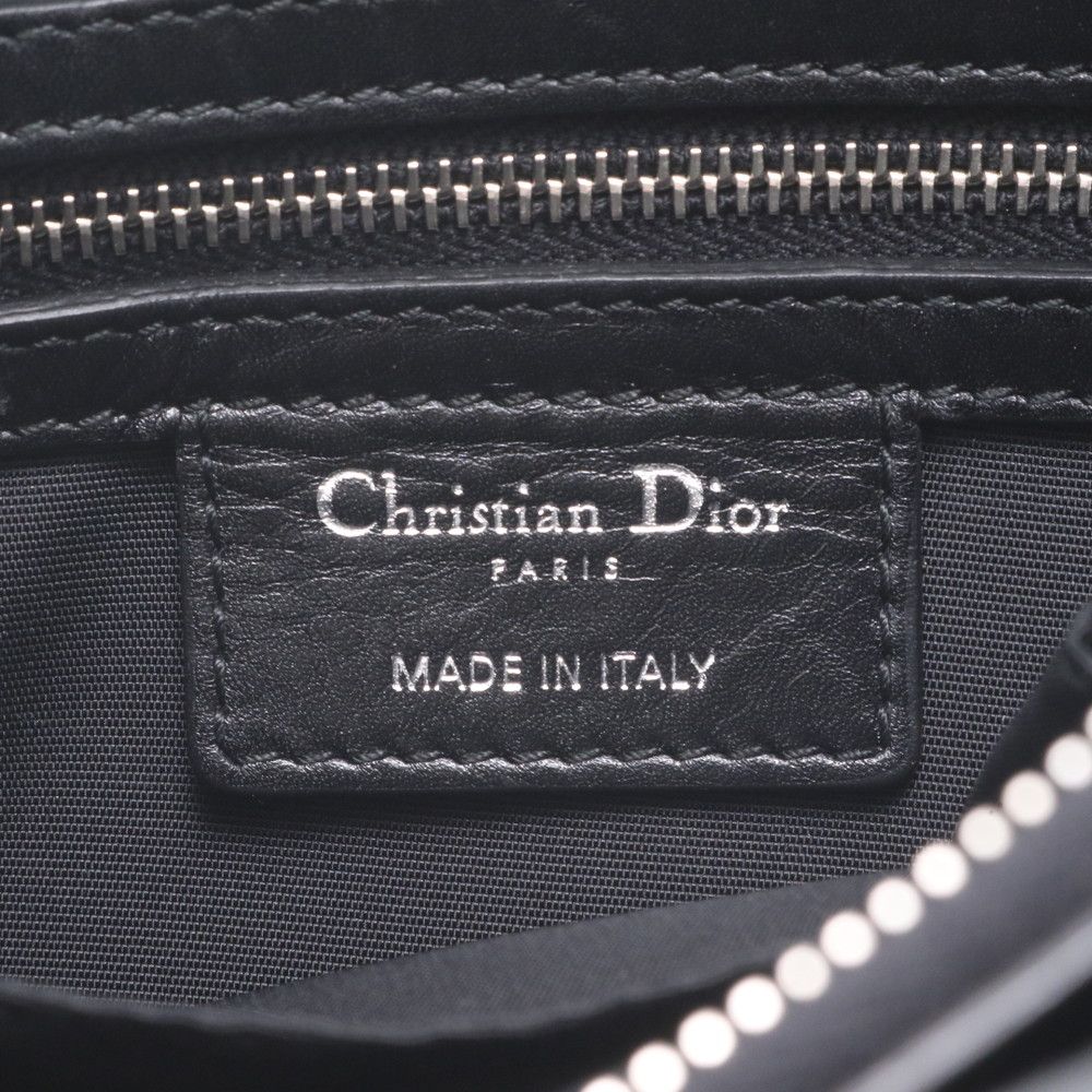 Dior Cannage Leather Shoulder Bag — view 8