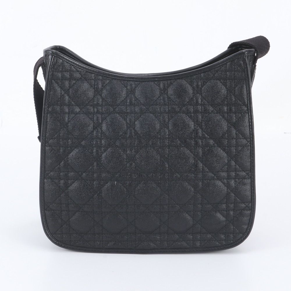 Dior Cannage Leather Shoulder Bag — view 3