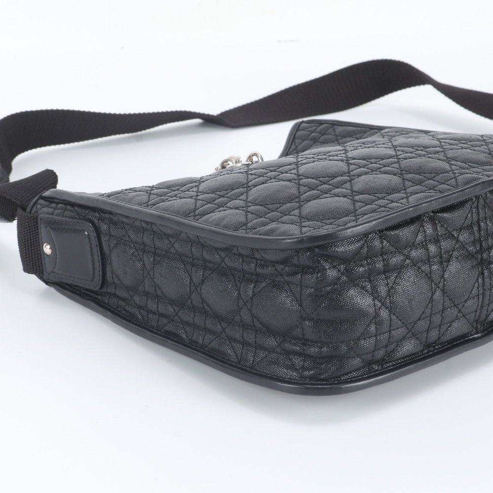 Dior Cannage Leather Shoulder Bag — view 5