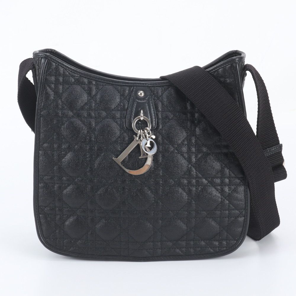 Dior Cannage Leather Shoulder Bag