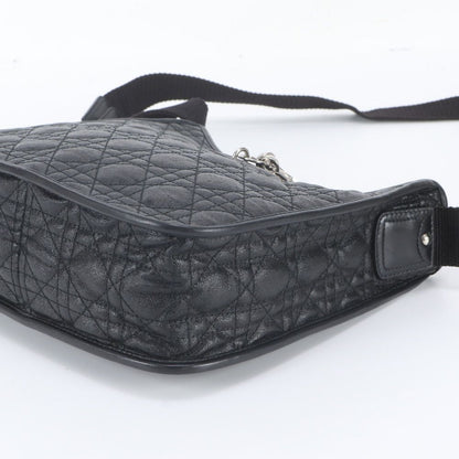 Dior Cannage Leather Shoulder Bag — view 4