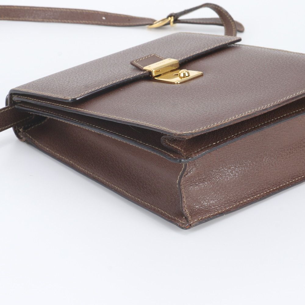 Gucci Vintage Leather 2-Way Shoulder Bag — view 6