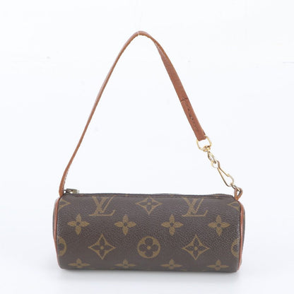 Louis Vuitton Monogram Papillon Pouch Only Leather Handbag