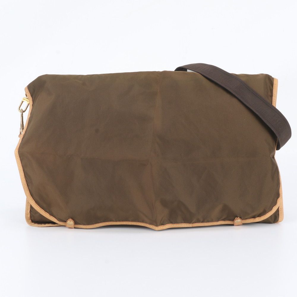 Louis Vuitton Leather Garment Cover Crossbody Shoulder Bag Suitcase Business