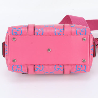 Gucci GG Embossed Duffle Leather 2-Way Shoulder Bag Mini — view 7