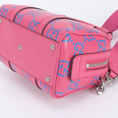 Gucci GG Embossed Duffle Leather 2-Way Shoulder Bag Mini — view 5