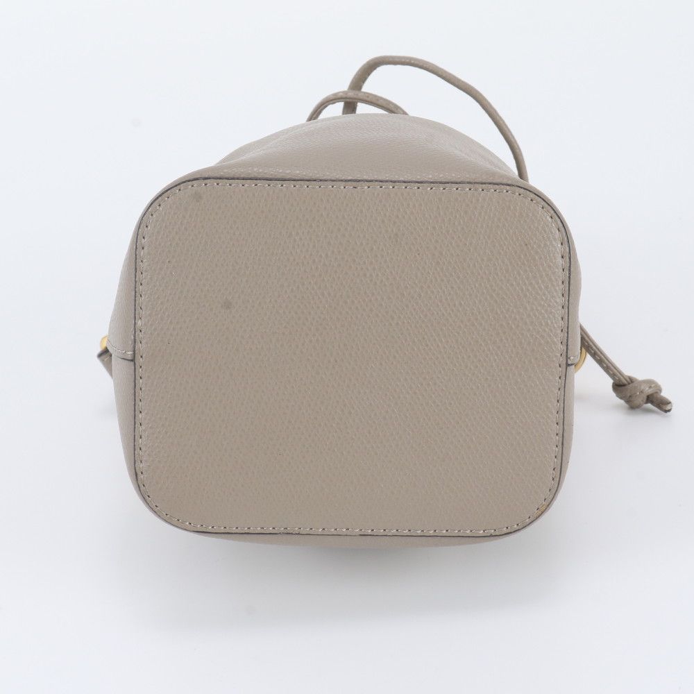 Fendi Mini Mon Tresor Leather Handbag Tote Gold — view 6
