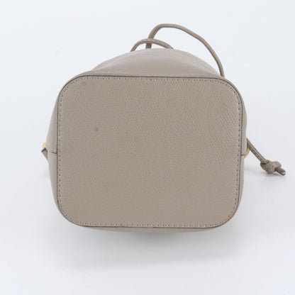 Fendi Mini Mon Tresor Leather Handbag Tote Gold — view 6
