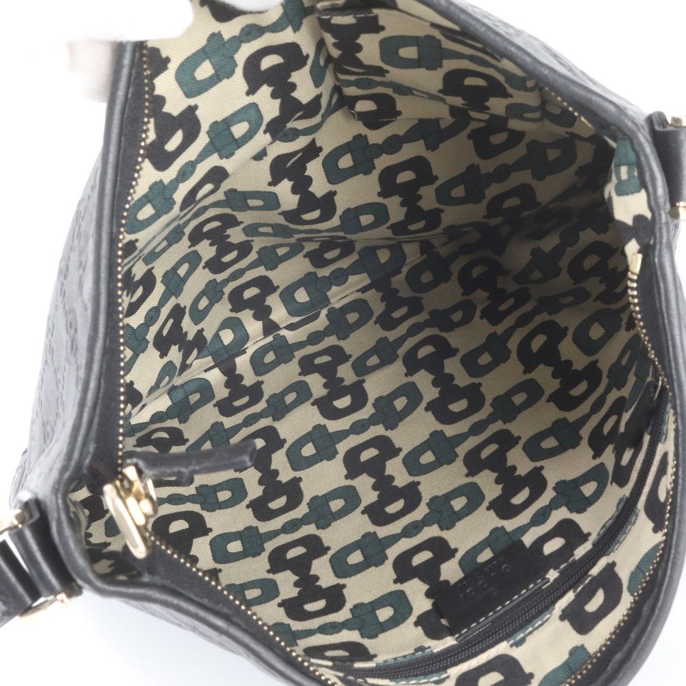 Gucci Guccissima Abbey Leather Shoulder Bag Crossbody Messenger Business — view 7