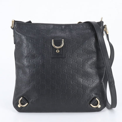 Gucci Guccissima Abbey Leather Shoulder Bag Crossbody Messenger Business