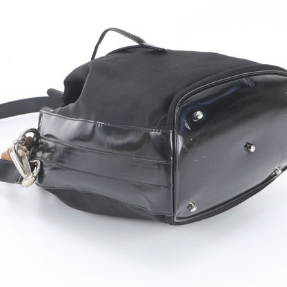 Gucci Vintage Bamboo Leather 2-Way Shoulder Bag Crossbody — view 6