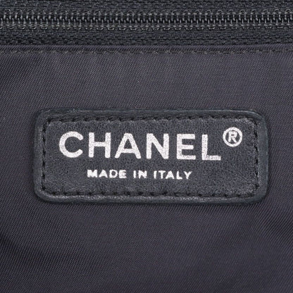 Chanel Paris Biarritz Leather Tote Bowling Bag — view 8