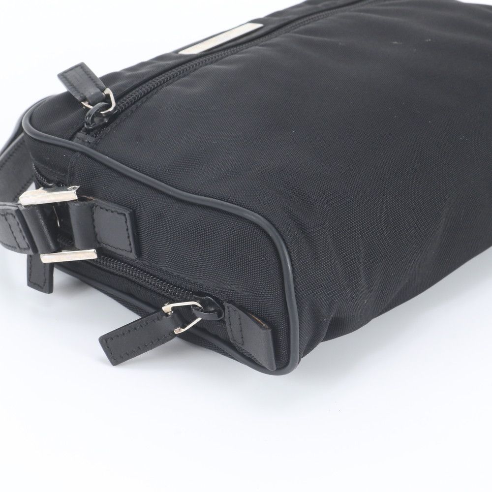Gucci Leather Clutch Pouch Business Black — view 5