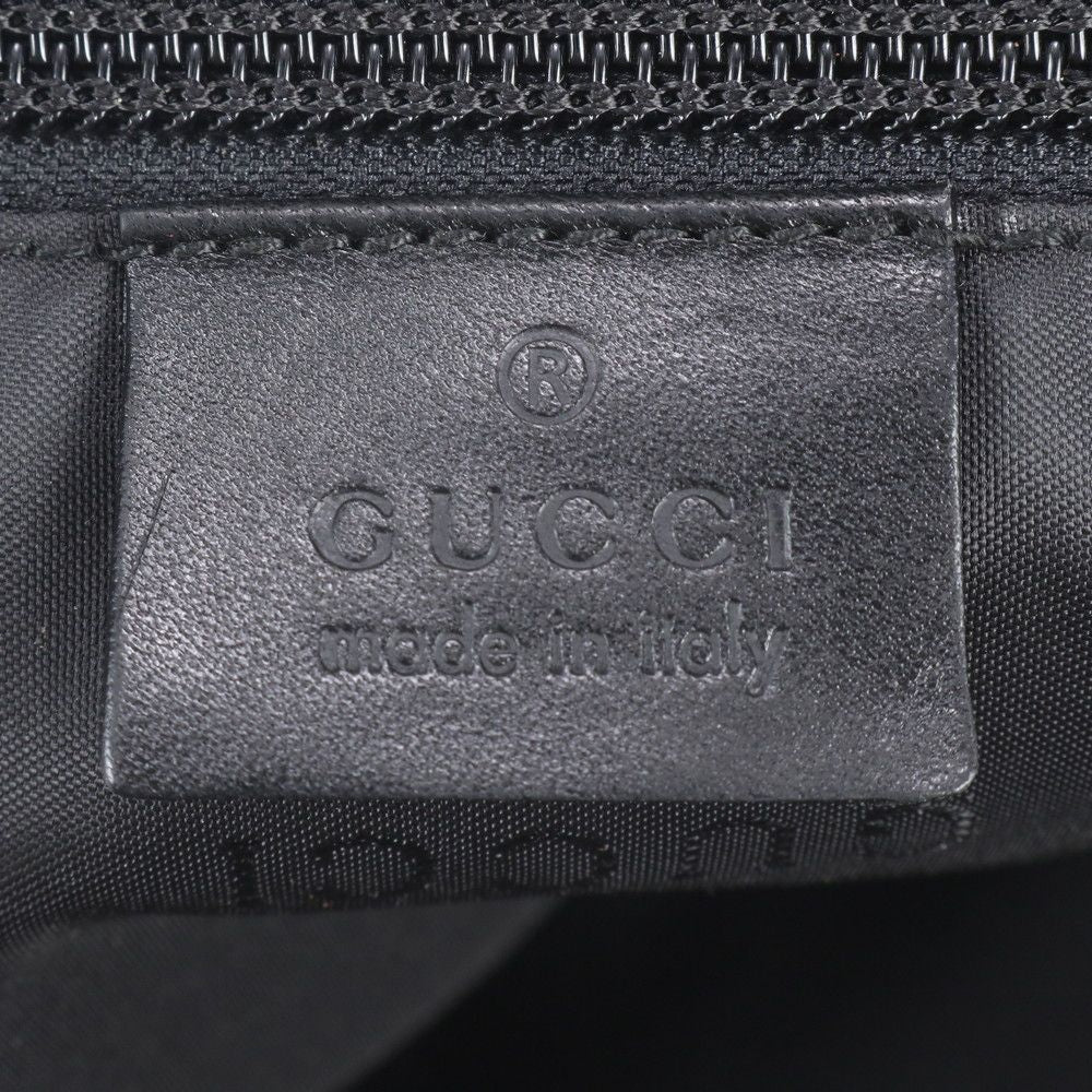 Gucci Leather Clutch Pouch Business Black — view 8