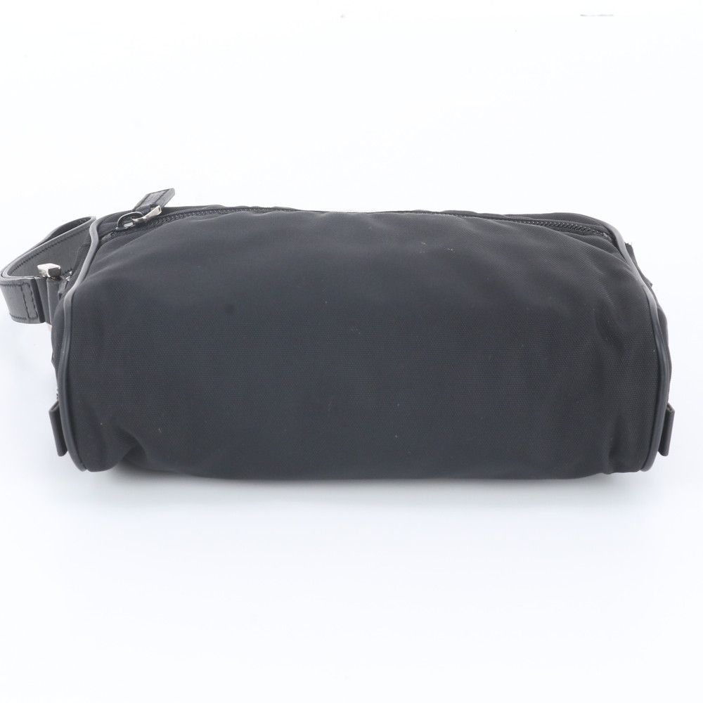 Gucci Leather Clutch Pouch Business Black — view 6