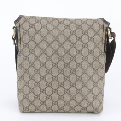 Gucci GG Supreme Leather Shoulder Bag Crossbody Messenger Business — view 3