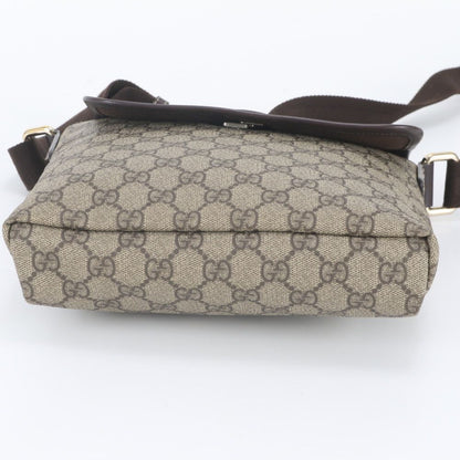 Gucci GG Supreme Leather Shoulder Bag Crossbody Messenger Business — view 6