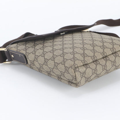 Gucci GG Supreme Leather Shoulder Bag Crossbody Messenger Business — view 5