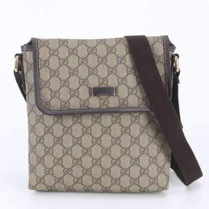 Gucci GG Supreme Leather Shoulder Bag Crossbody Messenger Business