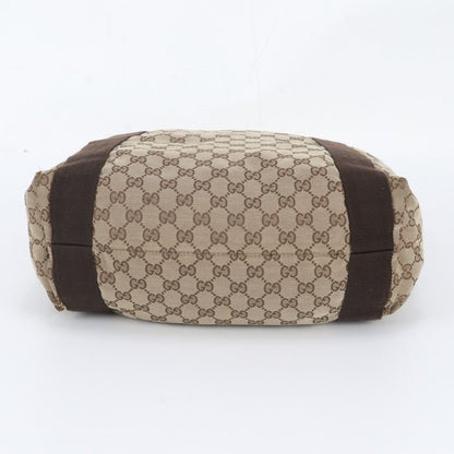 Gucci GG Canvas Leather Tote Shoulder Business Document — view 6