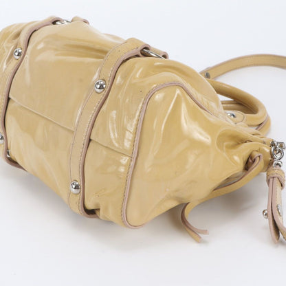 Miu Miu Leather 2-Way Shoulder Bag Crossbody — view 5