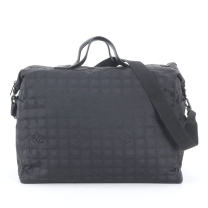 Chanel New Travel Leather 2-Way Boston Bag