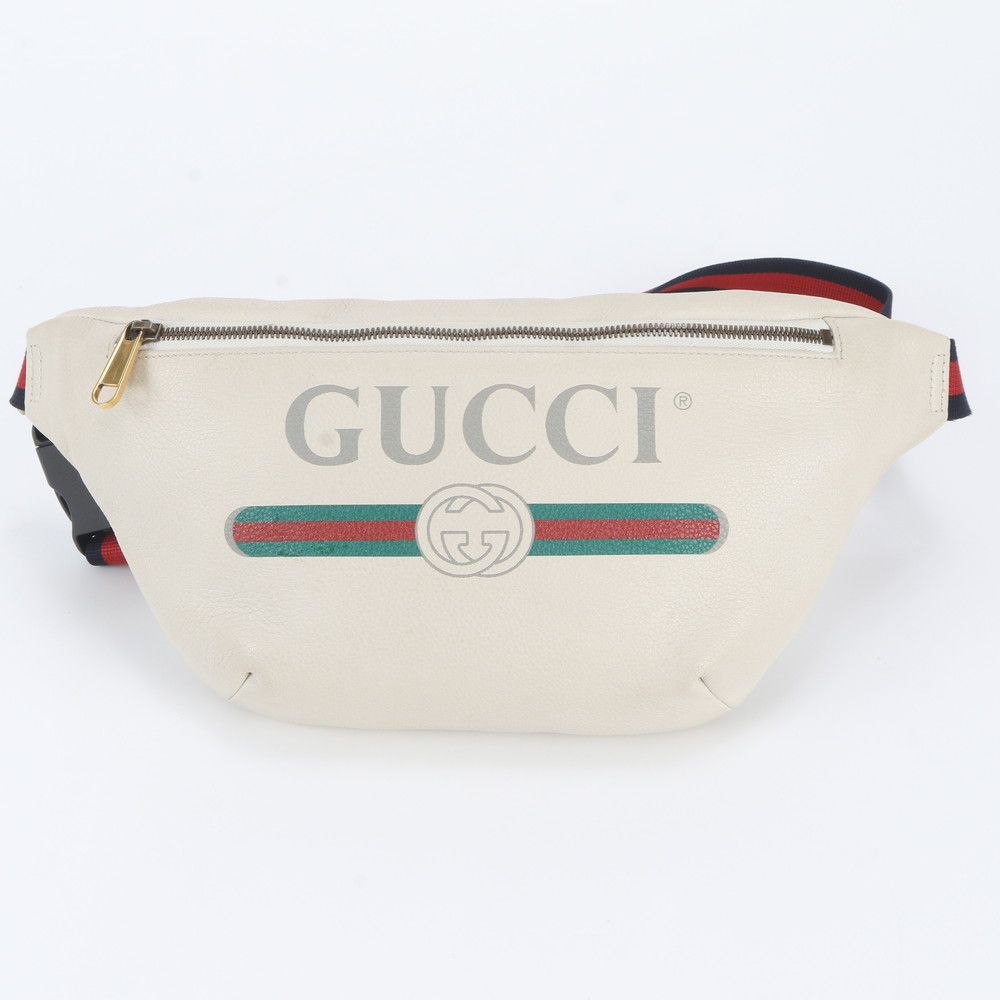 Gucci Sherry Line Leather 2-Way Belt Bag Crossbody Waist Pouch — view 2