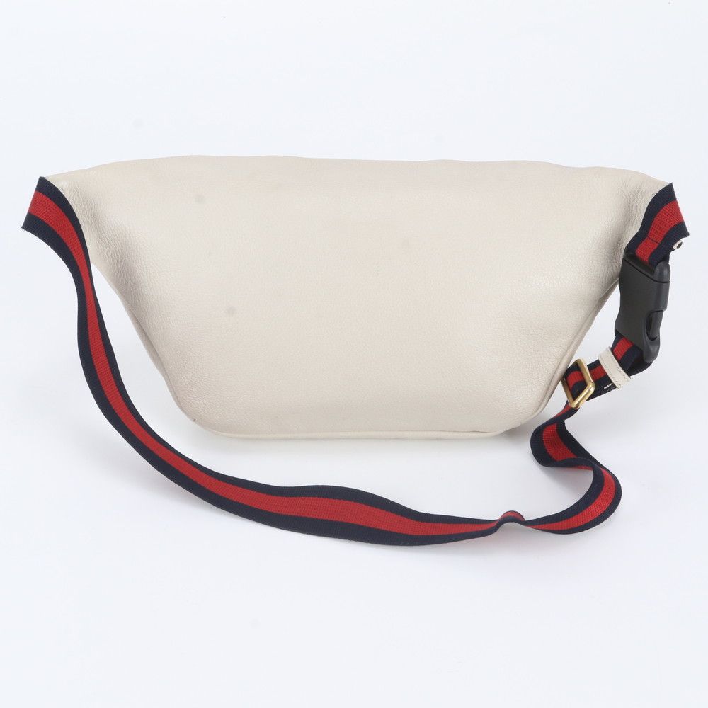 Gucci Sherry Line Leather 2-Way Belt Bag Crossbody Waist Pouch — view 3