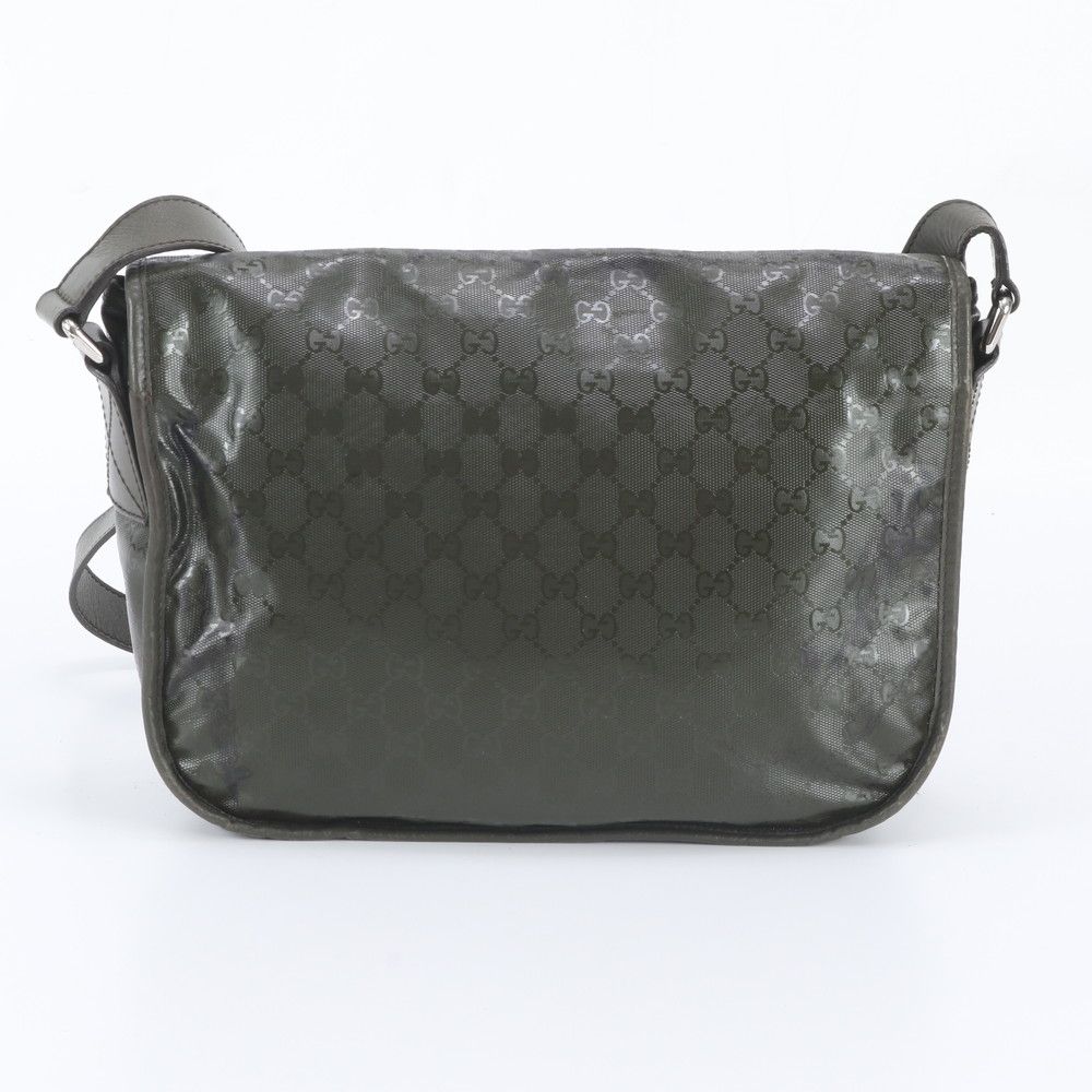 Gucci GG Supreme Leather Shoulder Bag Crossbody Messenger Business — view 3