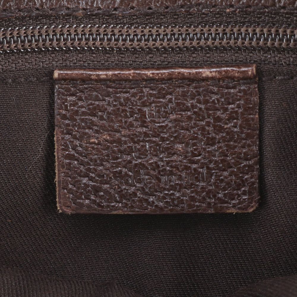 Gucci GG Canvas Leather Belt Bag Crossbody Body Waist Pouch — view 8