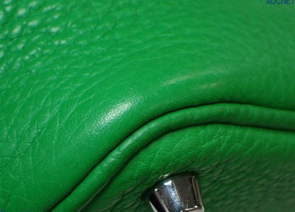 Hermes Handbag Picotin Lock PM Bamboo Taurillon Clemence Silver — view 6