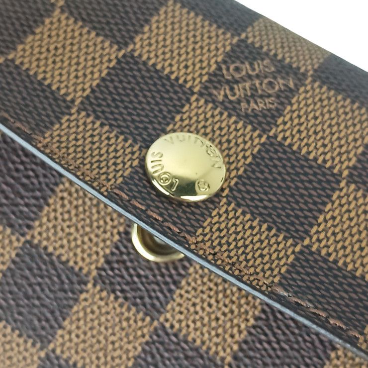 Louis Vuitton Shoulder Bag Pimlico Ebene Damier Gold — view 8
