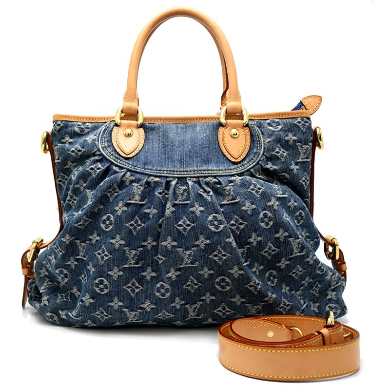 Louis Vuitton Tote Blue