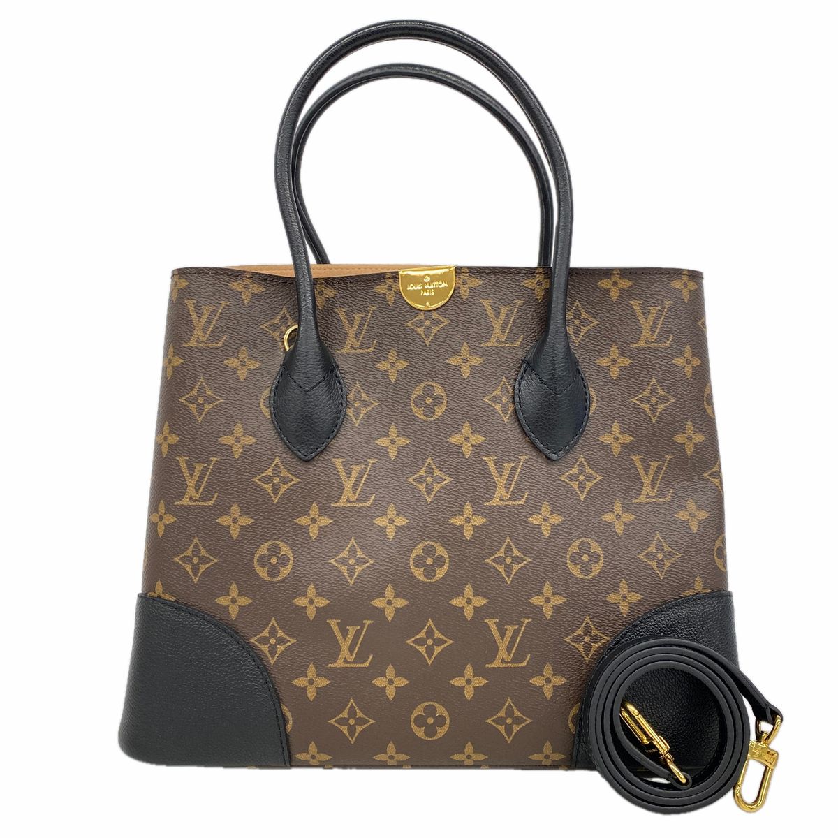 Louis Vuitton Tote Monogram Flandrin Noir 2-Way