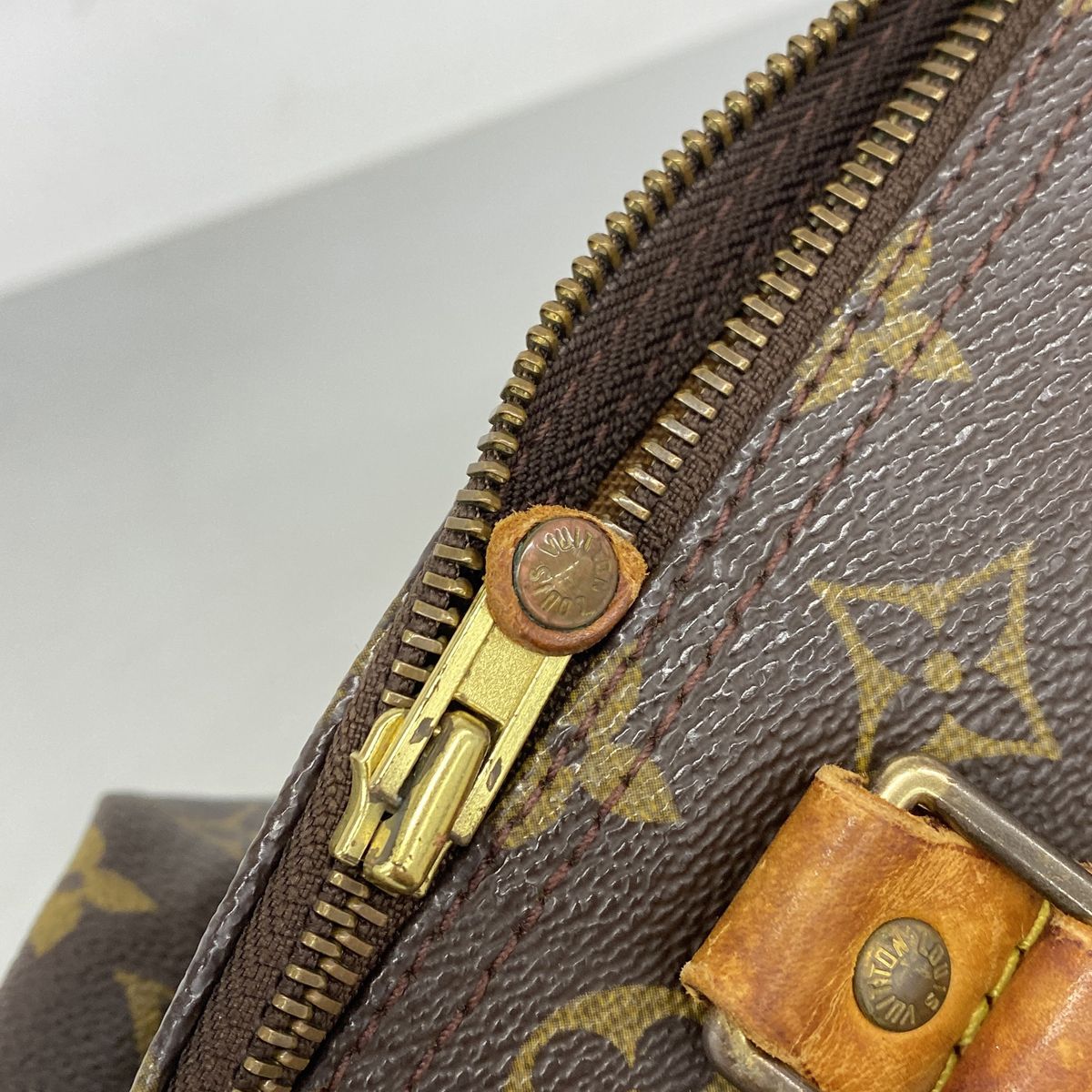 Louis Vuitton Handbag Monogram Speedy 30 Brown — view 6