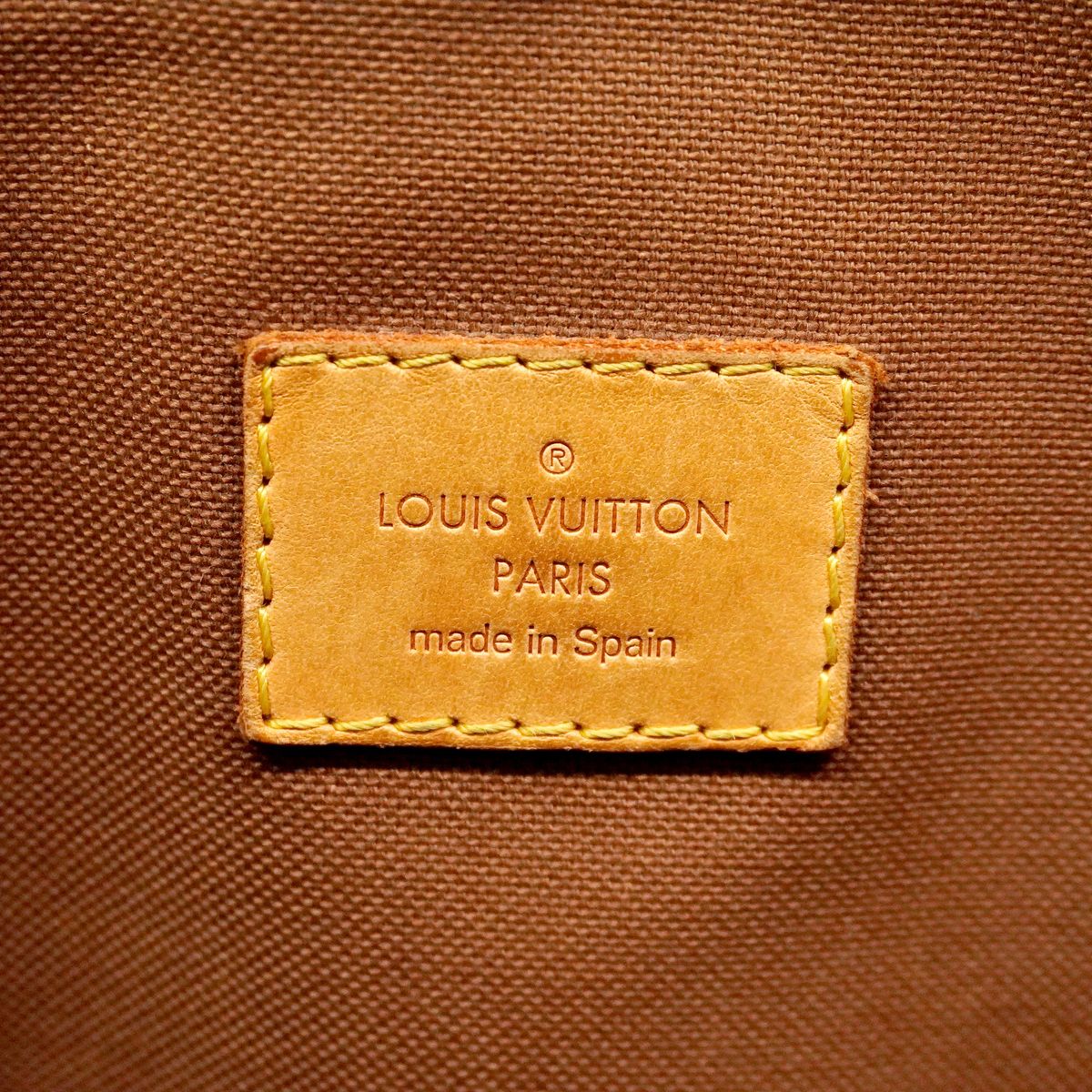 Louis Vuitton Tote Monogram Cabas Beaubourg Brown — view 5