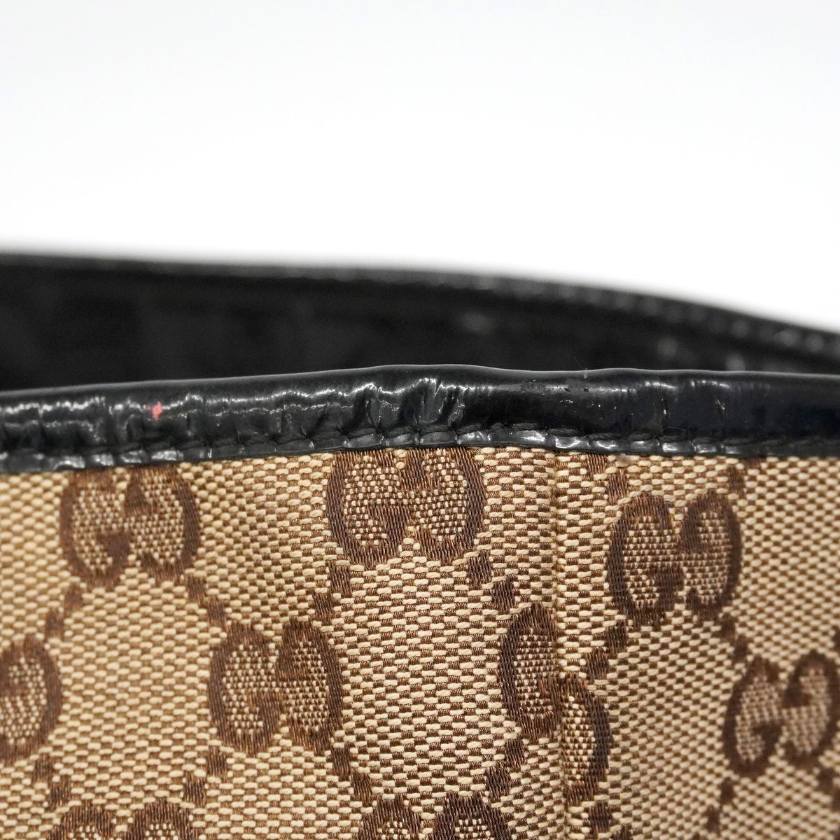 Gucci Tote GG Canvas Brown Gold — view 7