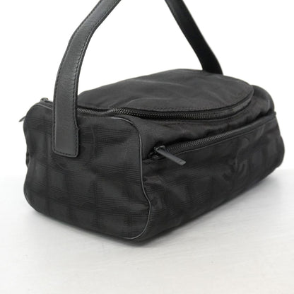 Chanel Vanity Bag New Travel Nylon Black Silver — view 2