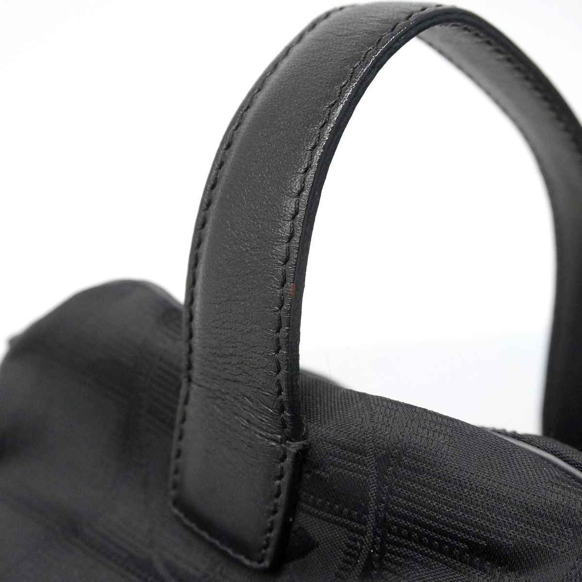 Chanel Vanity Bag New Travel Nylon Black Silver — view 6