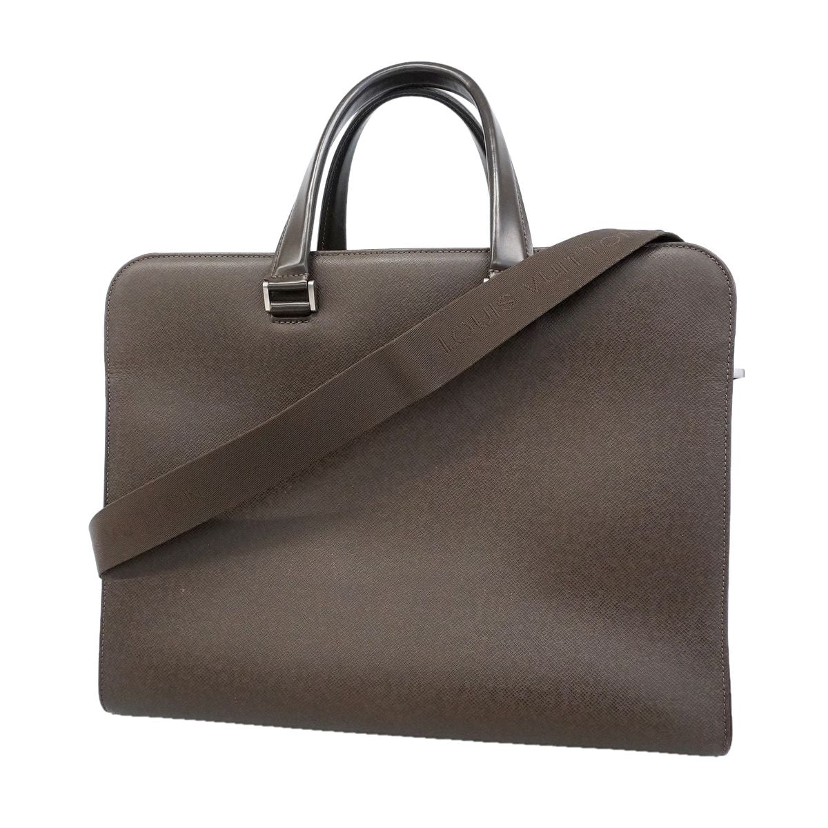 Louis Vuitton Business Bag Taiga Nevsky Grizzly