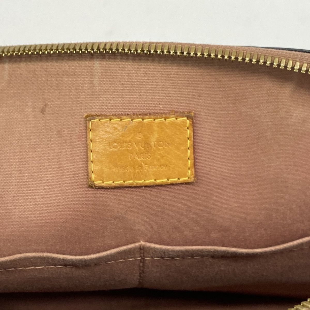 Louis Vuitton Handbag Vernis Alma PM Rose Vereur — view 5