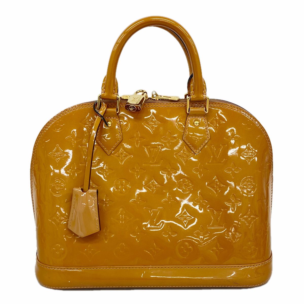 Louis Vuitton Handbag Vernis Alma PM Rose Vereur