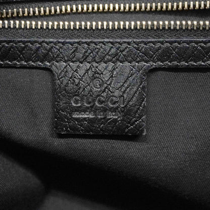 Gucci Tote GG Canvas Horsebit Black Gold — view 5