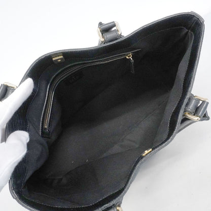 Gucci Tote GG Canvas Horsebit Black Gold — view 4