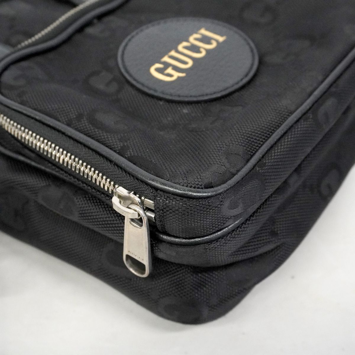 Gucci Handbag Off the Grid Nylon Black Silver 2-Way Bag — view 6