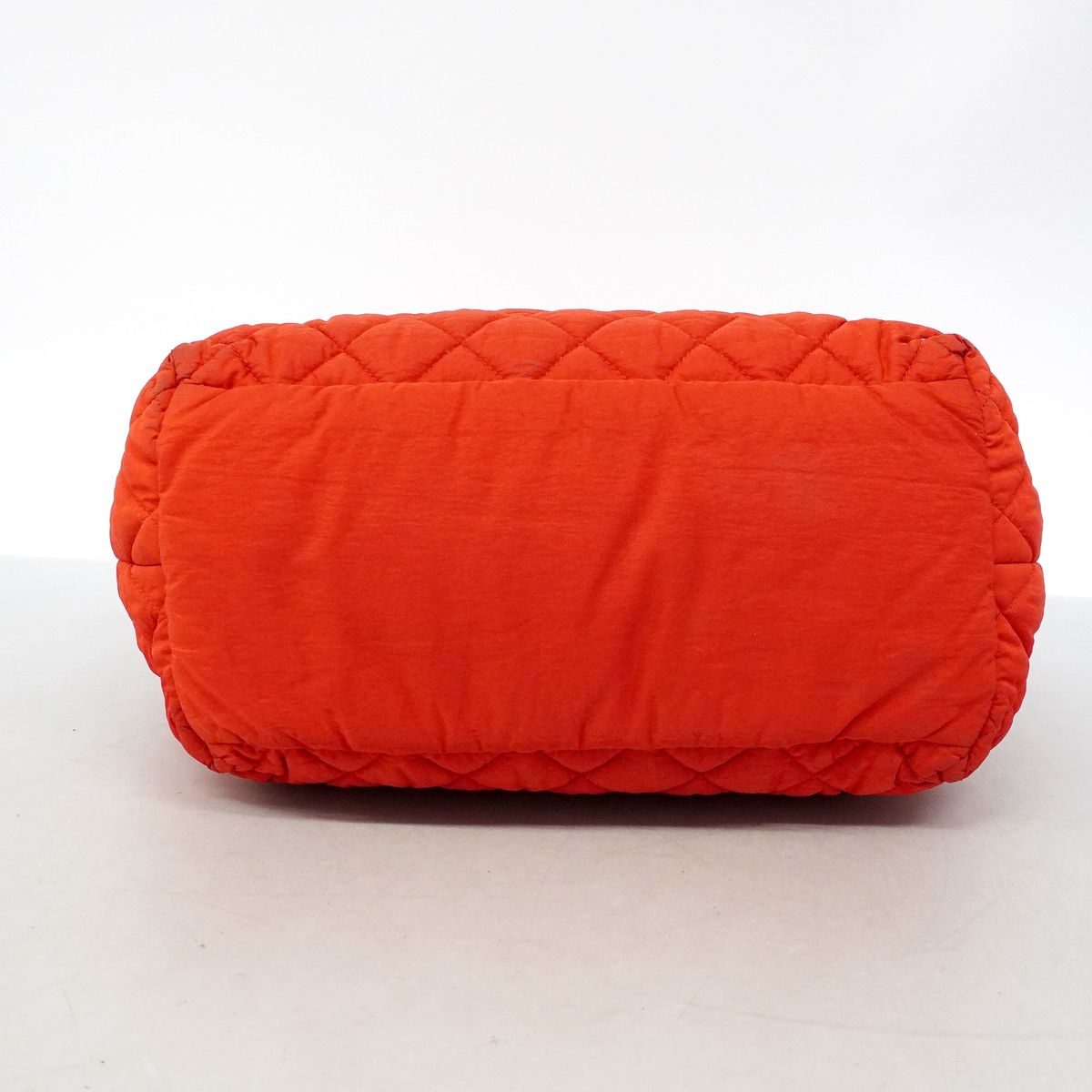 Chanel Tote Coco Cocoon Nylon Red Silver — view 3